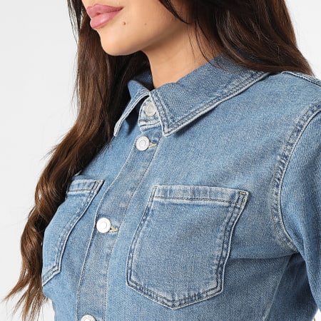 Only - Combinaison Jean Femme Believe Bleu Denim