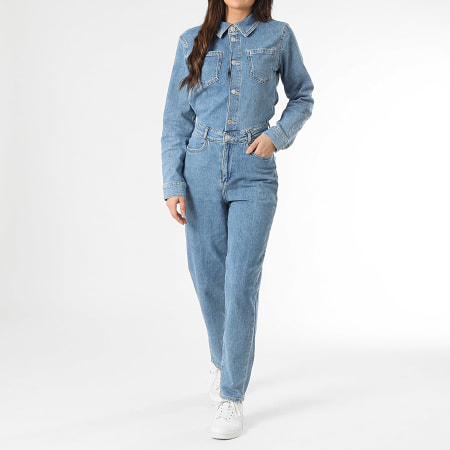 Only - Combinaison Jean Femme Believe Bleu Denim