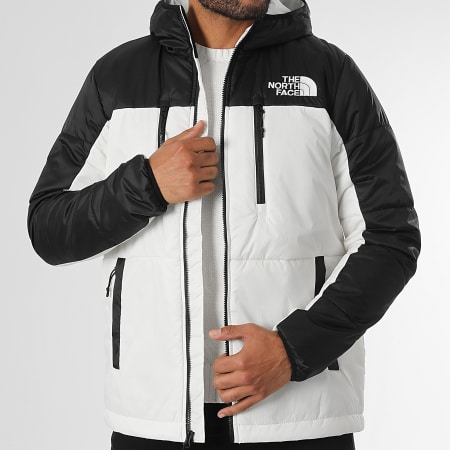 Parka con capucha Limbara Light Synt A7WZX Blanco Negro