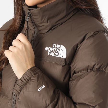 Dark Oak Doudoune Femme The North Face Marron Doudoune The North