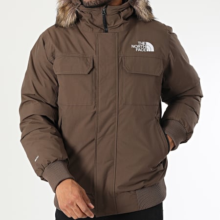 The North Face Doudoune Capuche Fourrure Mcmurdo A5GD9 Marron