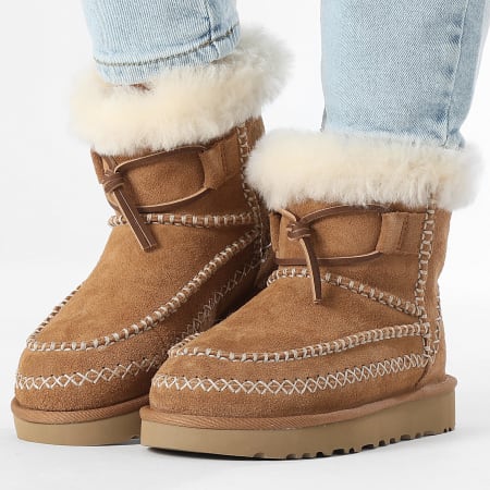 UGG Bottes Femme Classic Mini Alpine 1158251 Chestnut LaBoutiqueOfficielle