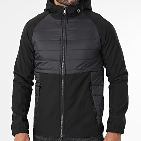 Classic Series - Veste Zippée Capuche Noir