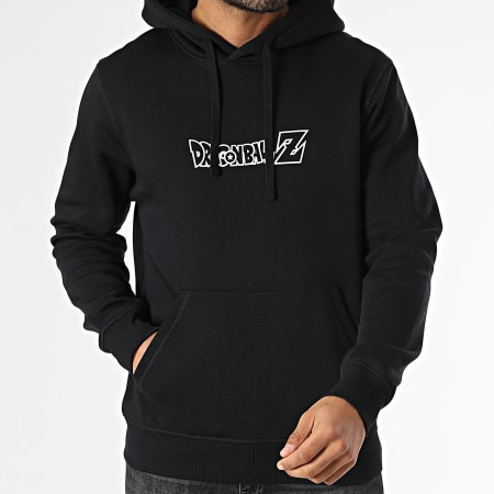 Dragon Ball Z - Felpa con cappuccio Team Bu nero