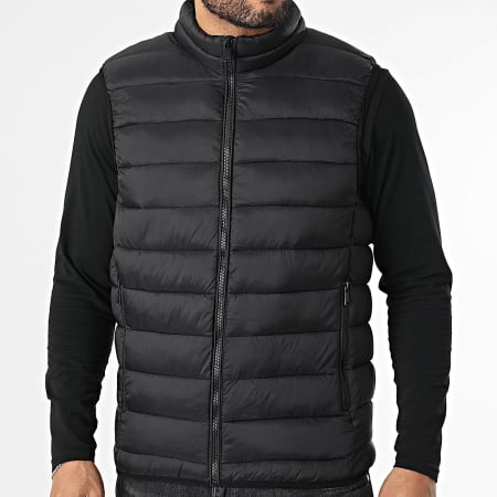 Kymaxx - Abrigo sin mangas Negro