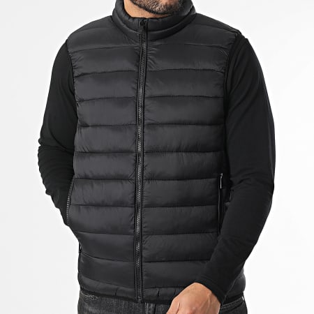 Kymaxx - Abrigo sin mangas Negro