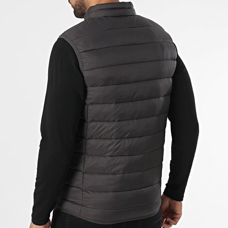 Kymaxx - Doudoune Sans Manches Gris Anthracite