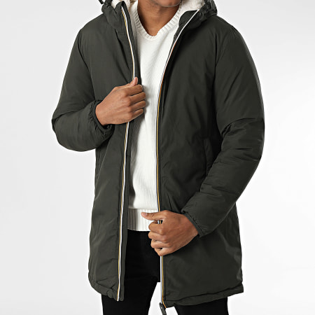 Kymaxx - Parka Capuche Vert Kaki