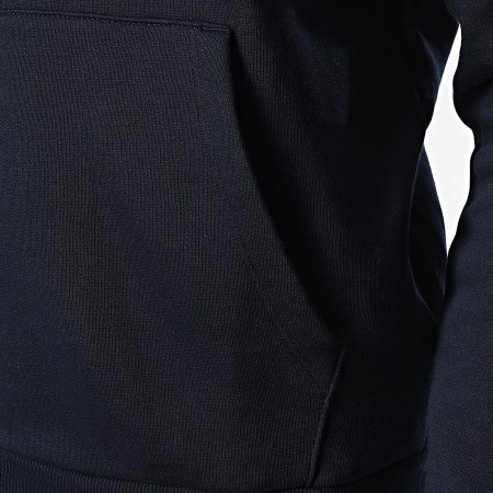 Produkt - GMS Basic Sudadera con capucha y cremallera Azul Marino