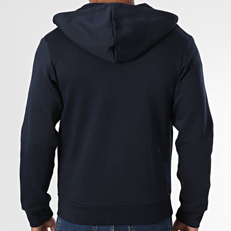 Produkt - GMS Basic Sudadera con capucha y cremallera Azul Marino