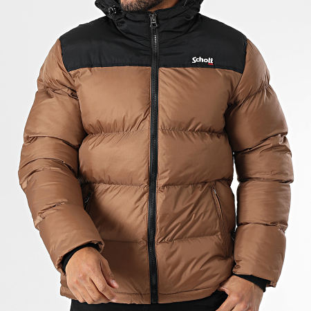 Schott NYC - Utah Brown down jacket