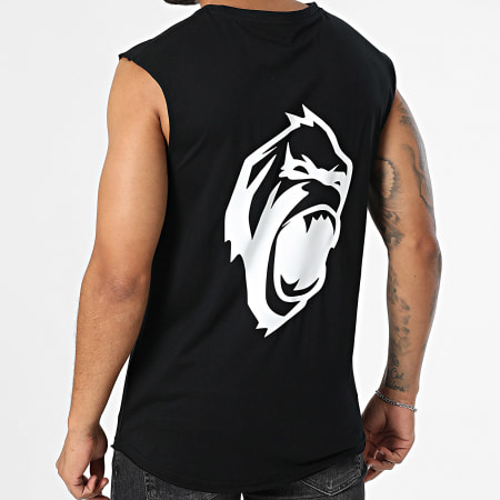 Camiseta Negra Camiseta Blanca Sin Manga Top De Mujer, Camisa