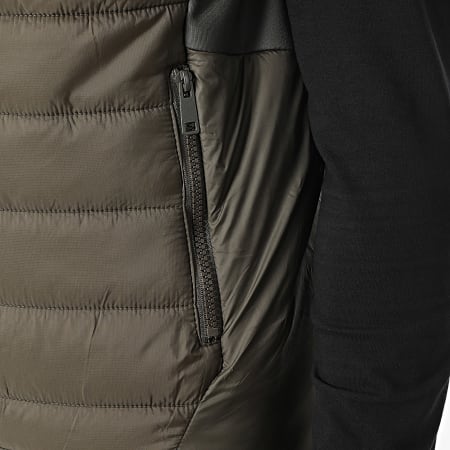 Classic Series - Doudoune Capuche Sans Manches Vert Kaki