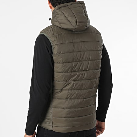 Classic Series - Doudoune Capuche Sans Manches Vert Kaki