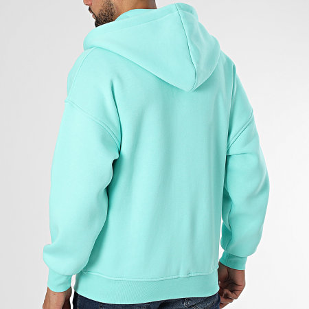 Felpa turchese outlet