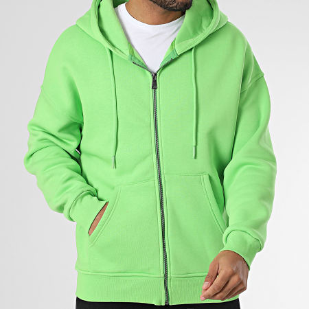 Classic Series - Sweat Zippé Capuche Vert