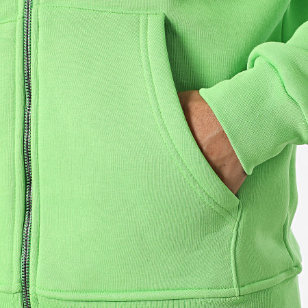 Classic Series - Sweat Zippé Capuche Vert