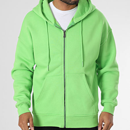 Classic Series - Sweat Zippé Capuche Vert