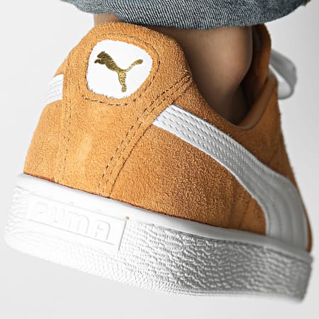 Puma Baskets Suede Classic 399781 Caramel Latte Puma White
