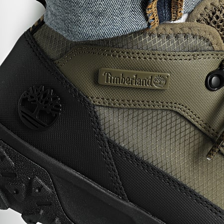 Timberland - Baskets Greenstride Motion 6 Mid Lace A6CW1 Dark Green Helcore