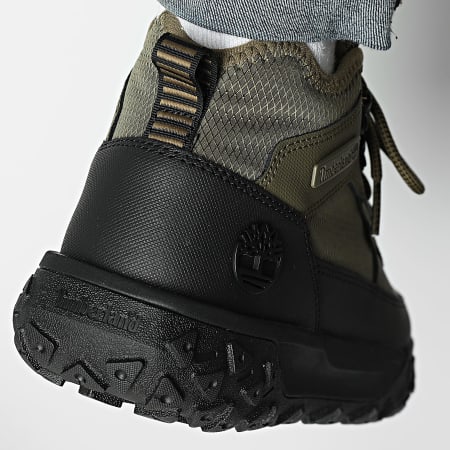 Timberland - Baskets Greenstride Motion 6 Mid Lace A6CW1 Dark Green Helcore