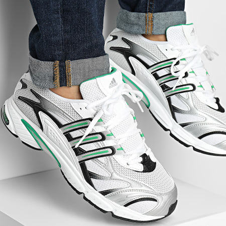 Adidas Sportswear Baskets Temper Run IH0405 White Green Core