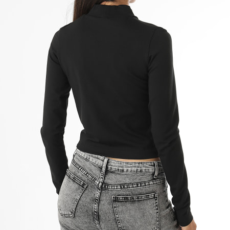 Calvin Klein - Tee Shirt Manches Longues Femme 4763 Noir