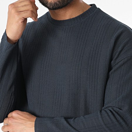 Classic Series - Navy Blauw Sweatshirt met Crewneck en Broeken Set