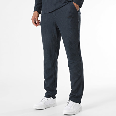 Classic Series - Navy Blauw Sweatshirt met Crewneck en Broeken Set