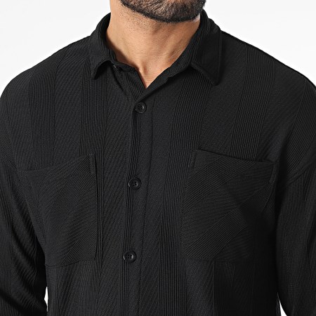 Classic Series - Zwart shirt en broek met lange mouwen