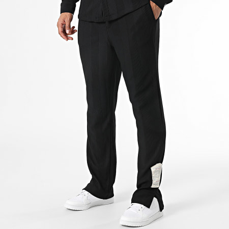 Classic Series - Zwart shirt en broek met lange mouwen