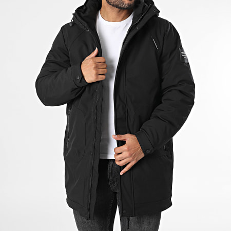 Classic Series - Parka Harmon negra con capucha