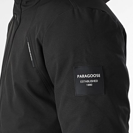Classic Series - Parka Harmon negra con capucha