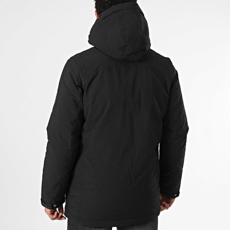 Classic Series - Parka negra con capucha Eastern