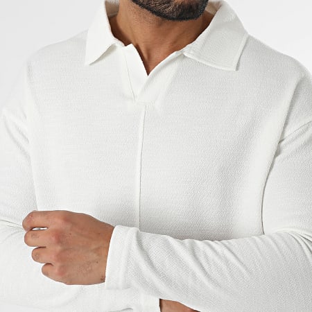 Classic Series - Poloshirt en broek met lange mouwen Wit