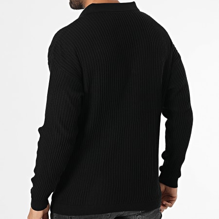 Classic Series - Pull Col V Noir