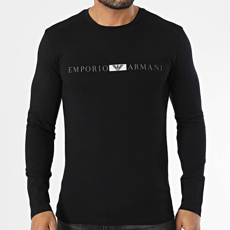 Emporio Armani - Tee Shirt Manches Longues 111984-4F525 Noir