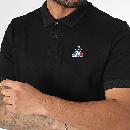 Le Coq Sportif - Polo Manches Courtes Essential N1 2422107 Noir
