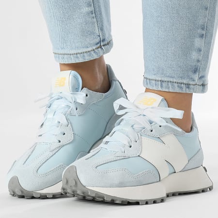 New balance azul claro mujer shop