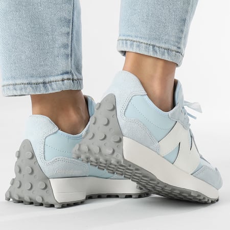 Zapatillas Mujer 327 WS327MU Cromo Azul Cromo Claro