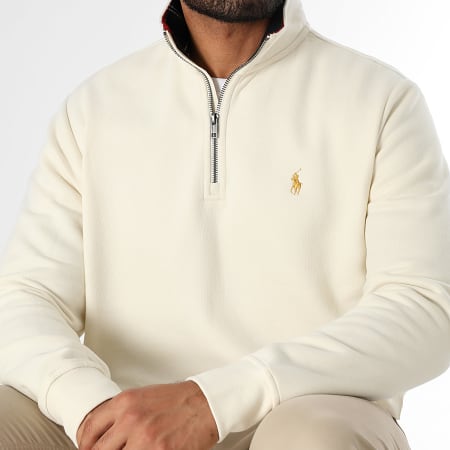 Polo Ralph Lauren - Sudadera con cremallera Original Player Beige Claro