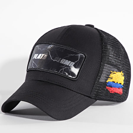 Classic Series - Casquette Trucker Plata O Plomo HLGRM Noir Blanc