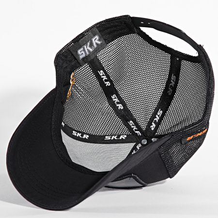 Classic Series - Casquette Trucker Plata O Plomo HLGRM Noir Orange