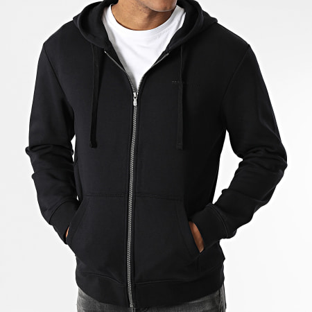 Teddy Smith - Sweat Zippé Capuche Class Little 10916794D Noir