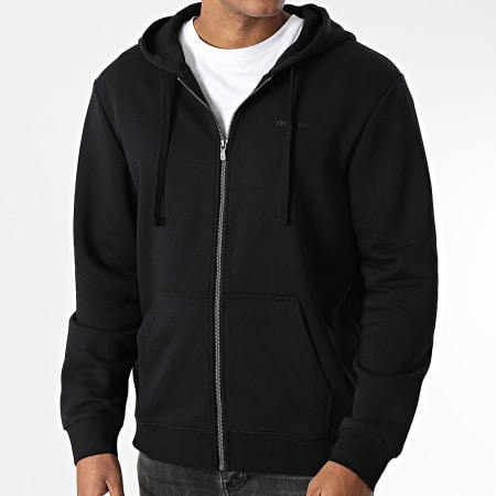 Teddy Smith - Sweat Zippé Capuche Class Little 10916794D Noir