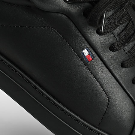 Tommy Hilfiger - Baskets Icon Court Leather Flag 5317 Black