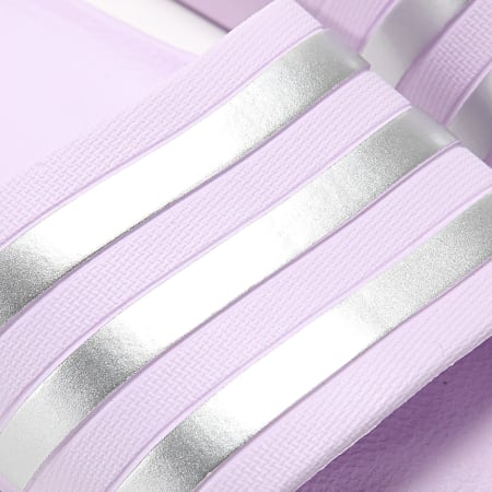 Adidas Sportswear - Claquettes Femme Adilette Aqua IE8920 Lilas Argenté