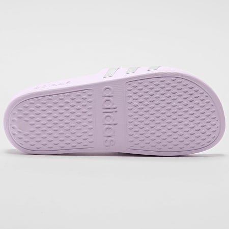 Adidas Sportswear - Claquettes Femme Adilette Aqua IE8920 Lilas Argenté