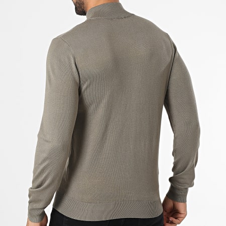 Frilivin - Gilet Zippé Taupe