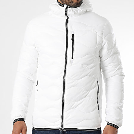 KZR - Doudoune Capuche Blanc